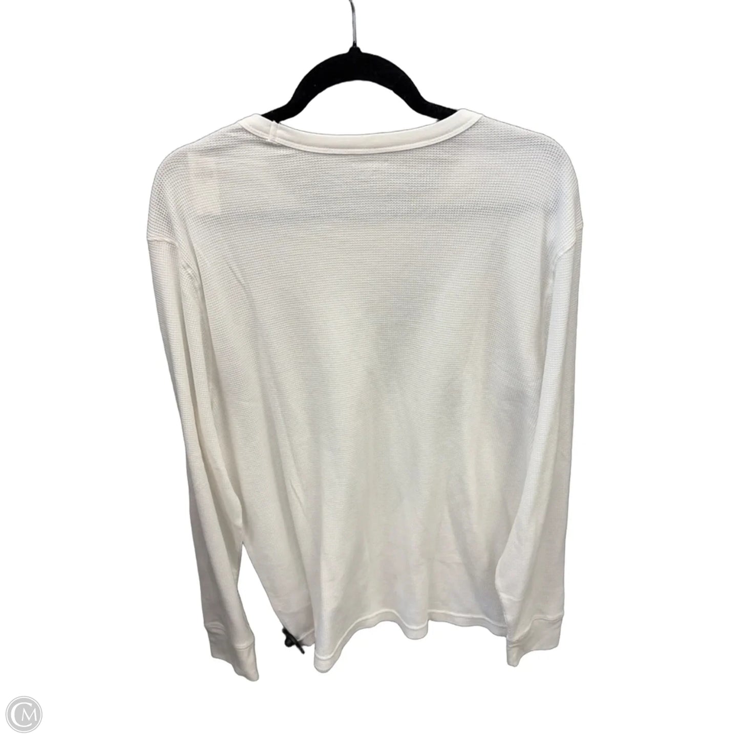 Top Long Sleeve Basic By Old Navy In White, Size: Xl