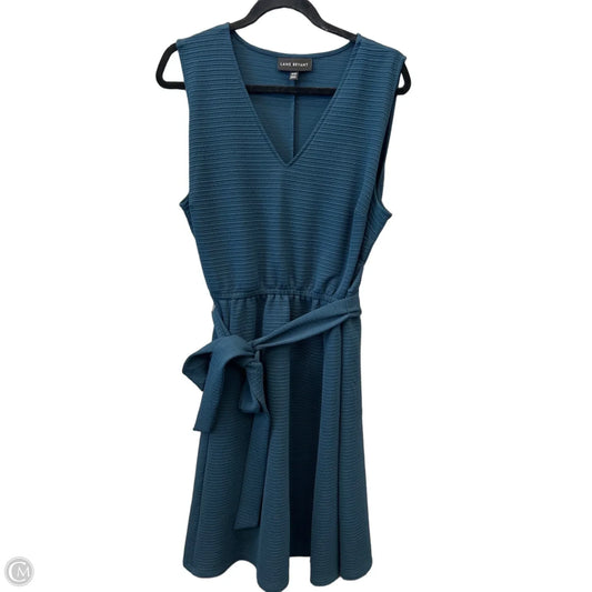 Dress Casual Midi By Lane Bryant In Blue, Size: Xxl