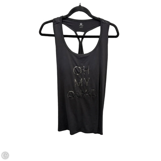 Athletic Tank Top By Champion In Black, Size: L