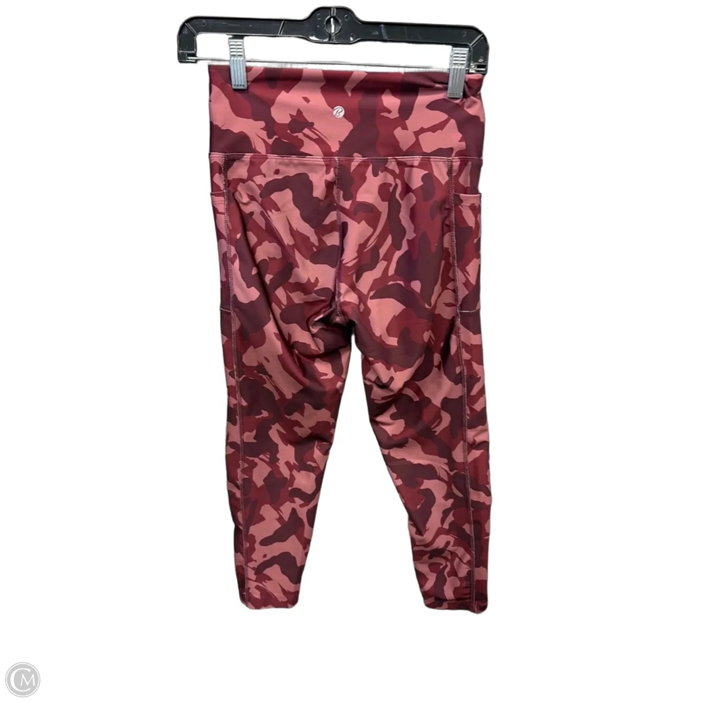 Athletic Leggings By Bally In Camouflage Print, Size: M