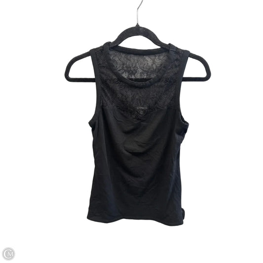Top Sleeveless By Express In Black, Size: S