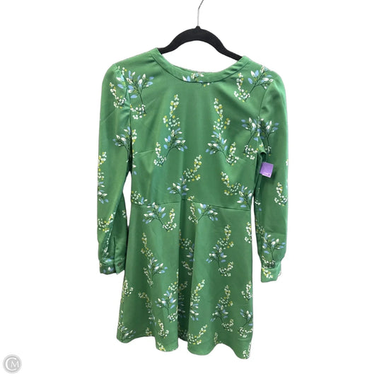 Dress Casual Midi By Loft In Green, Size: Xsp