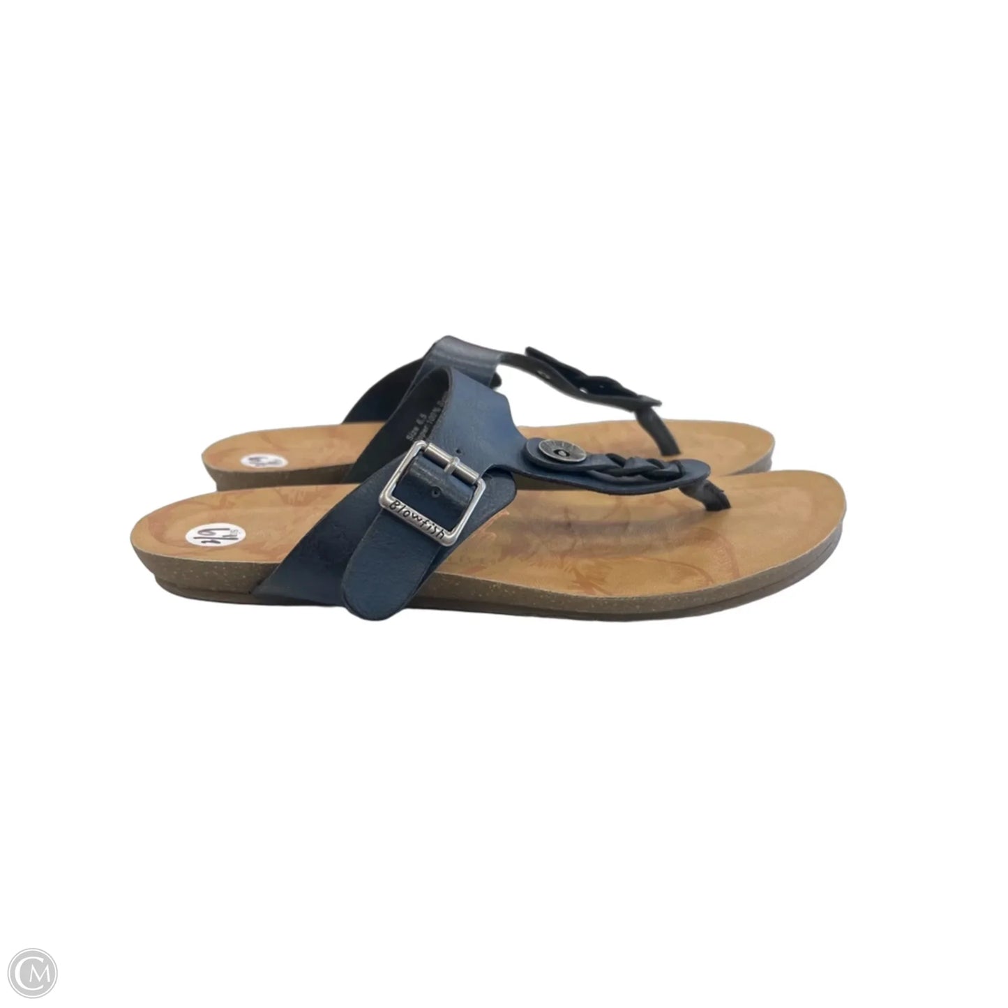 Sandals Flats By Blowfish In Black, Size: 6.5