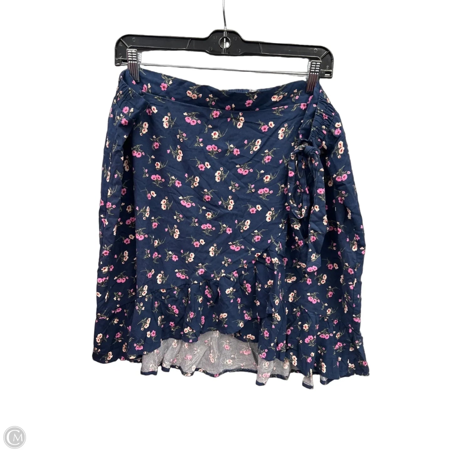 Skirt Midi By Ultra Flirt In Blue, Size: 22