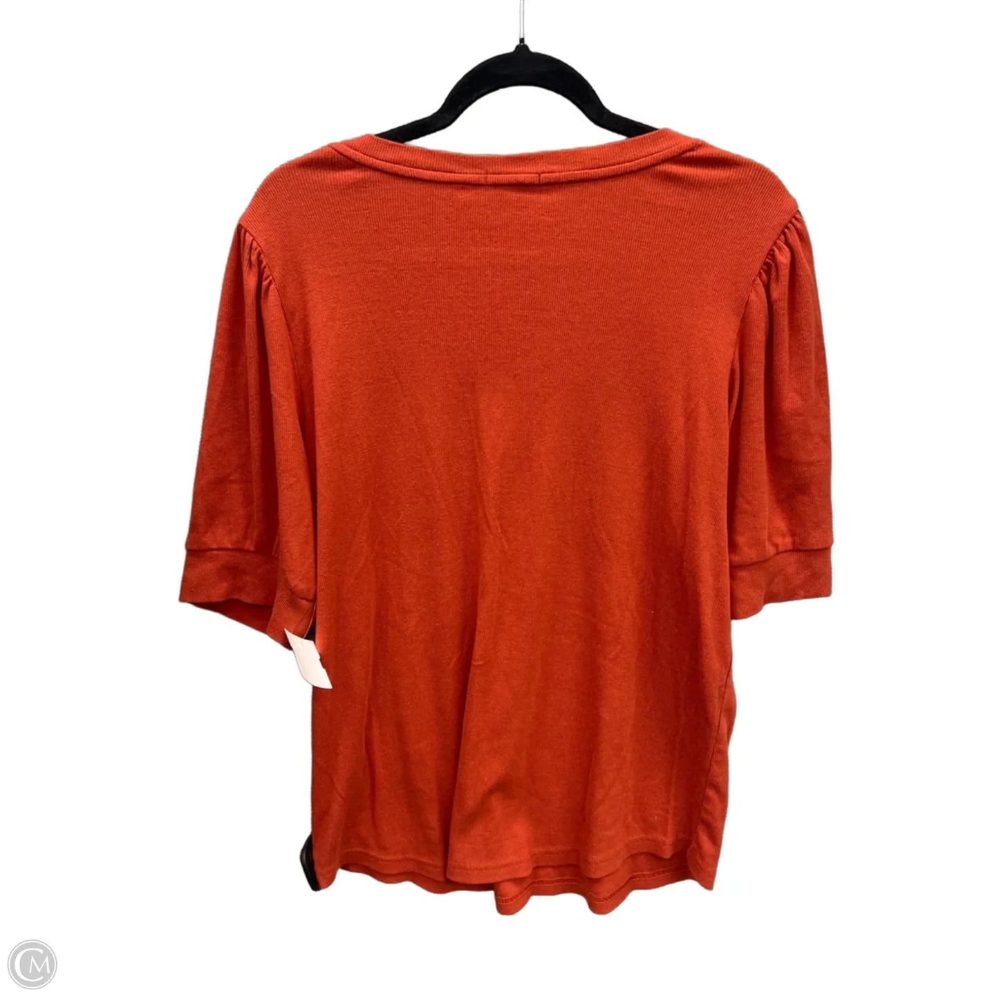 Top Short Sleeve By Falls Creek In Orange, Size: 2x