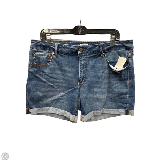 Shorts By Time And Tru In Blue Denim, Size: 16