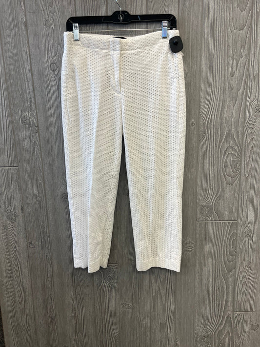 Pants Cropped By J. Crew In White, Size: 4