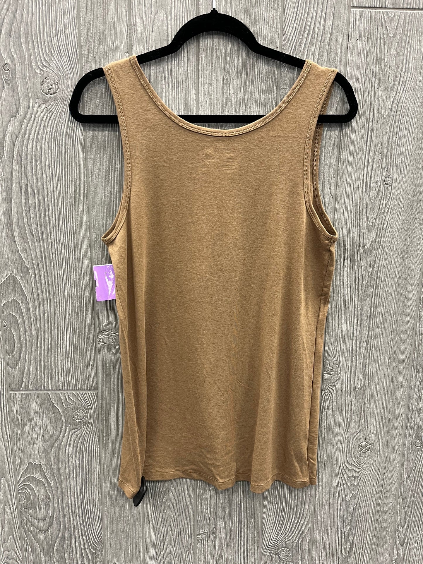 Tank Top By Terra & Sky In Brown, Size: Xl