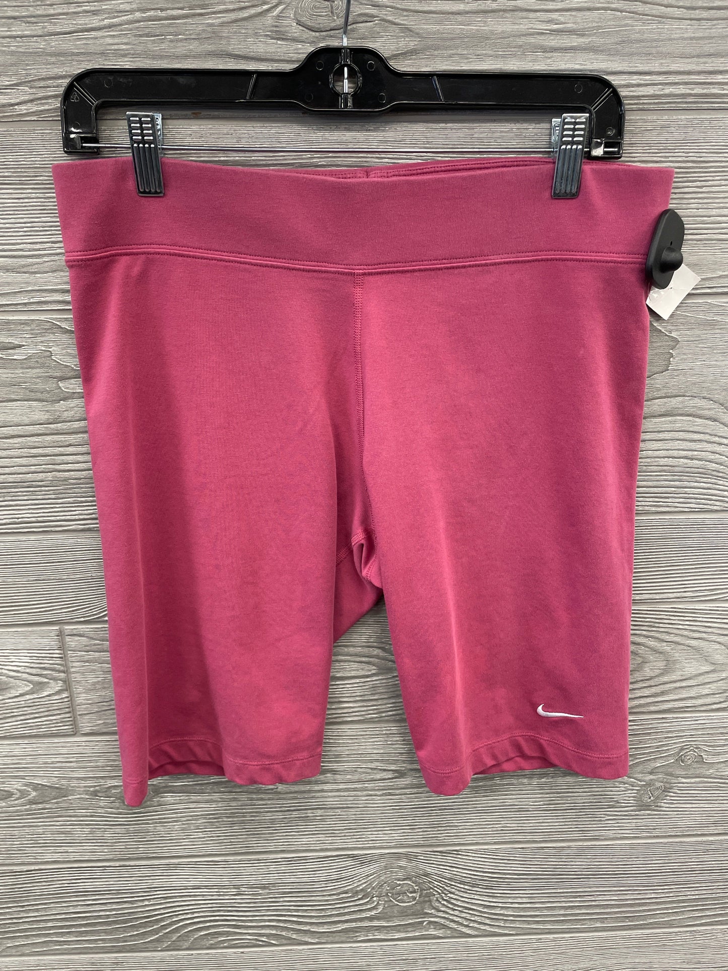 Athletic Shorts By Nike Apparel In Pink, Size: L