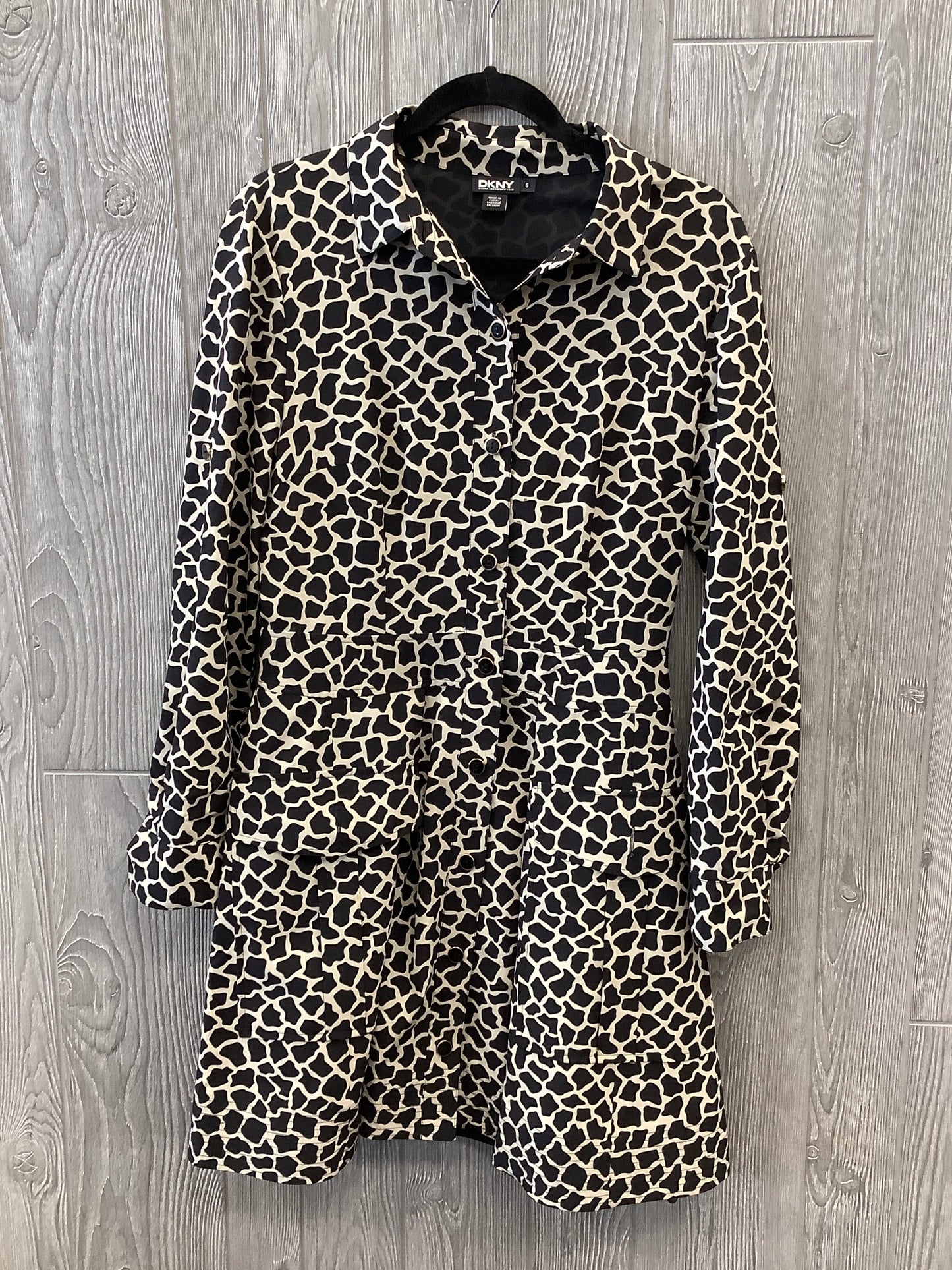 Animal Print Jacket Other Dkny, Size S