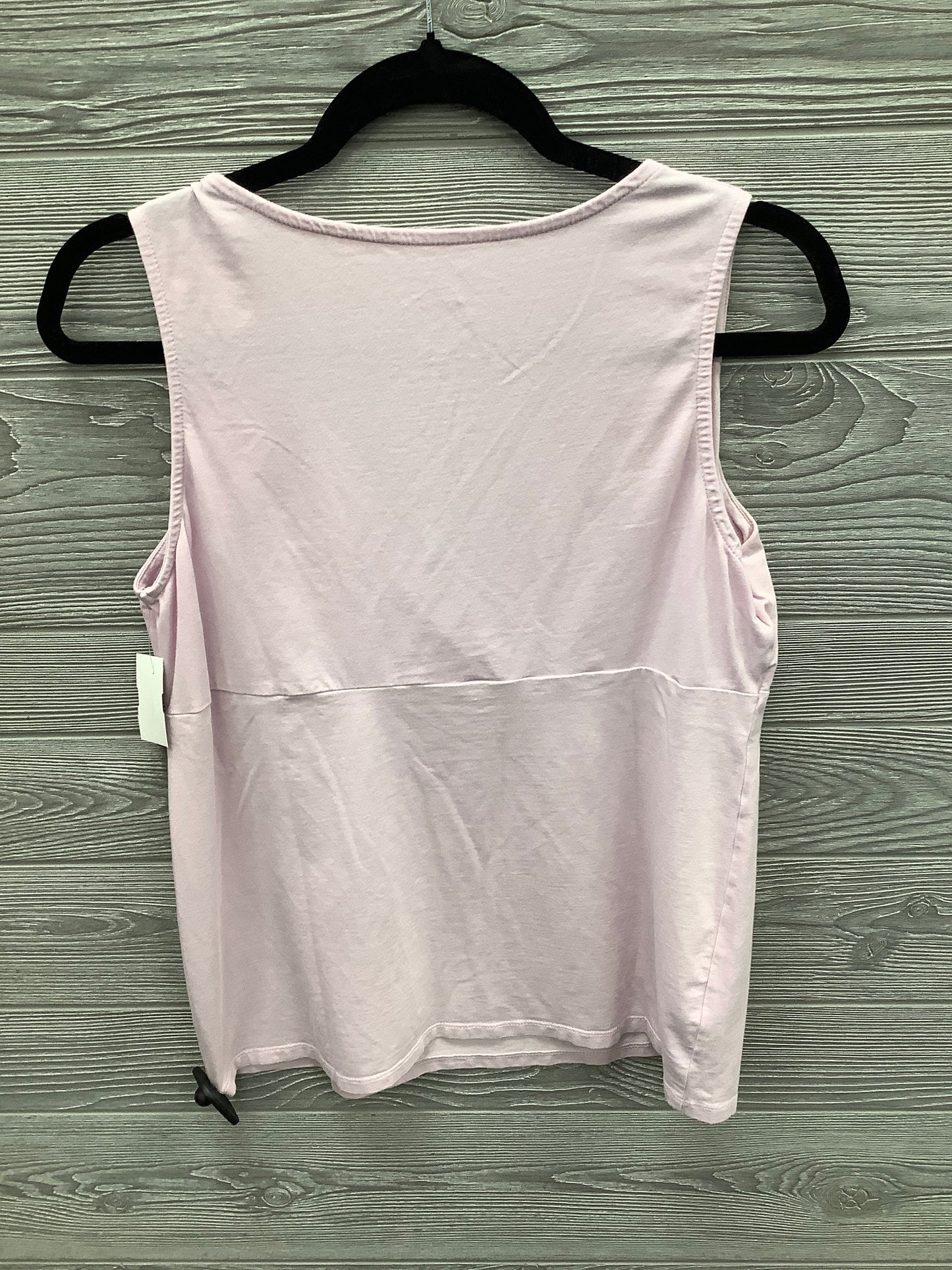 Top Sleeveless By Merona In Purple, Size: L