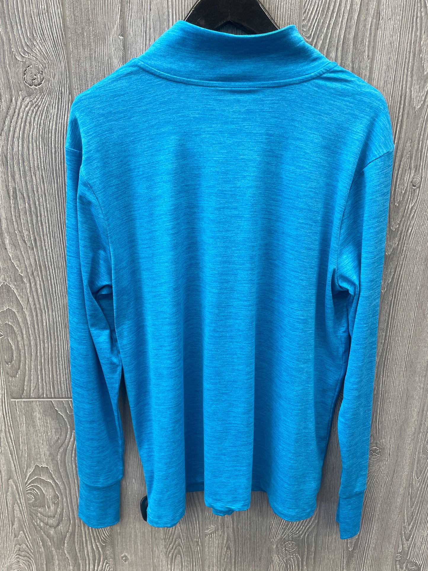 Athletic Top Long Sleeve Collar By Torrid In Blue, Size: 2x