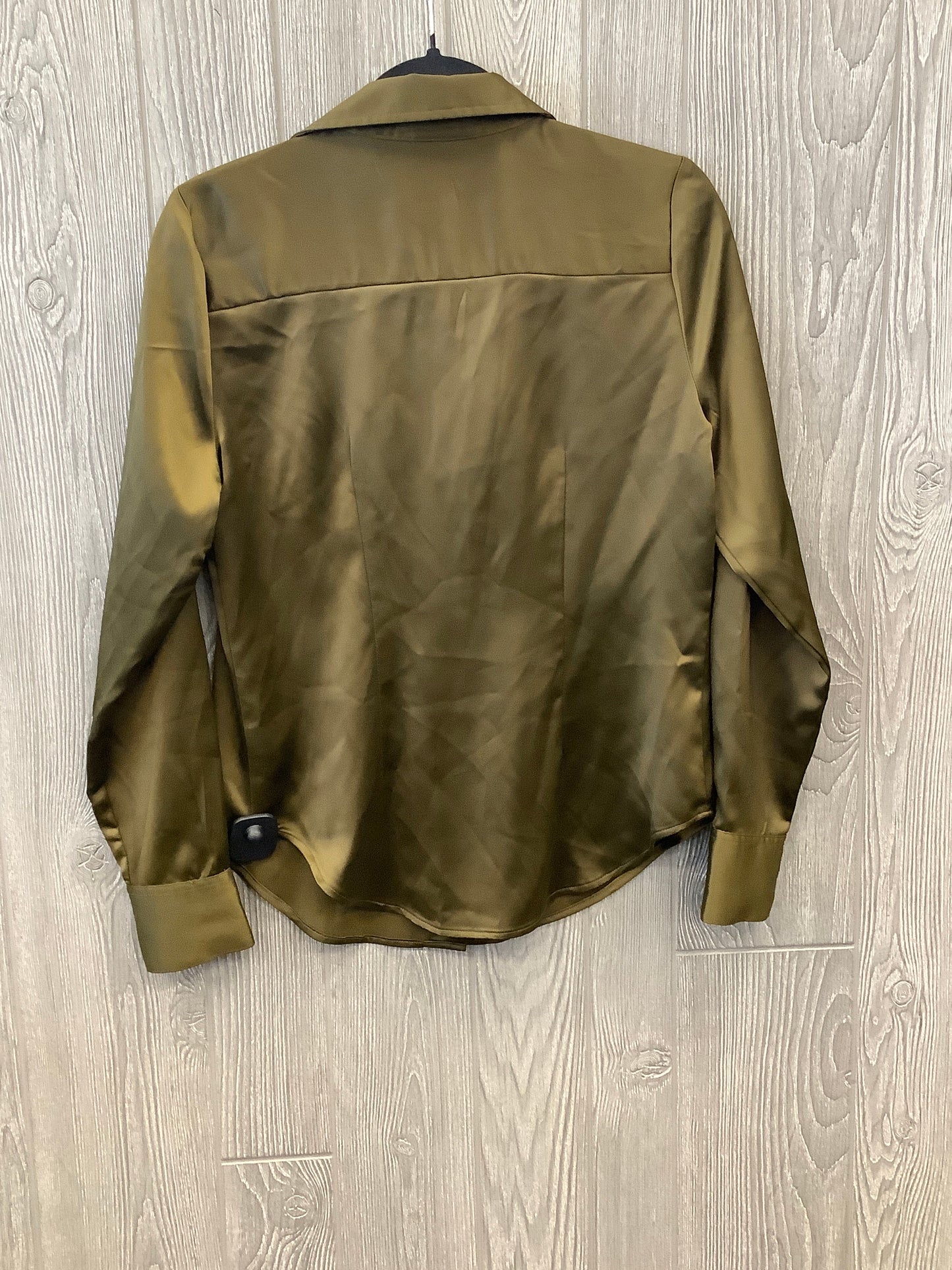 Top Long Sleeve By Worthington In Green, Size: S