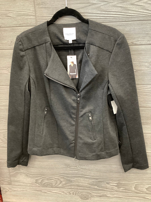 Jacket Moto By Catherine Malandrino In Grey, Size: L