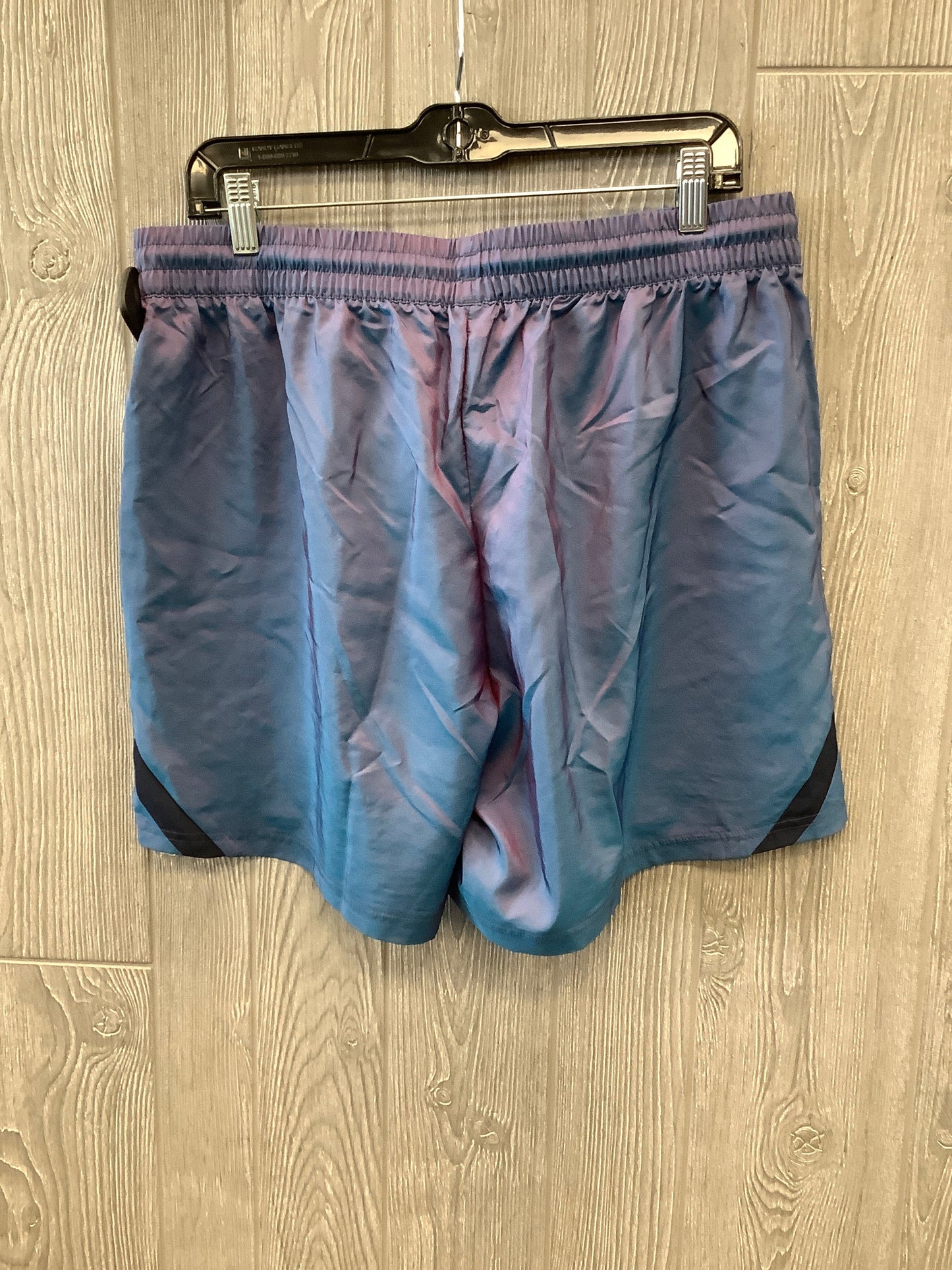 Athletic Shorts By Adidas In Blue, Size: L