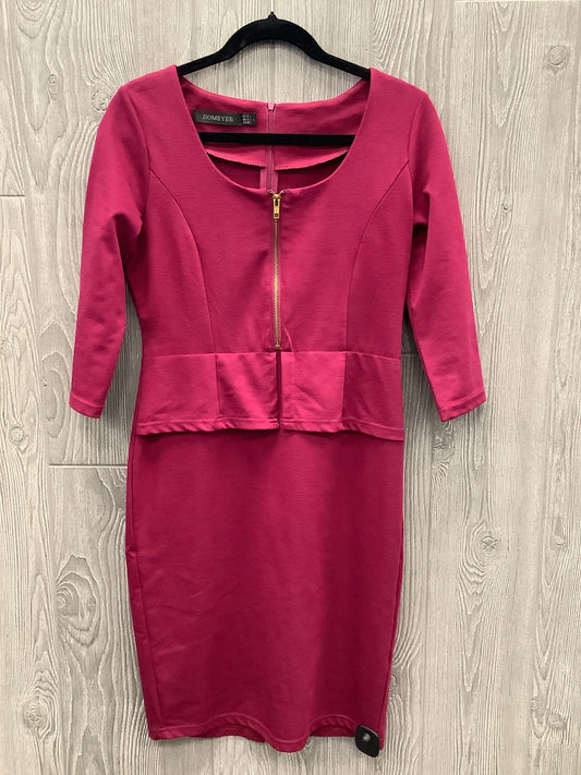 Dress Work By Clothes Mentor In Pink, Size: L