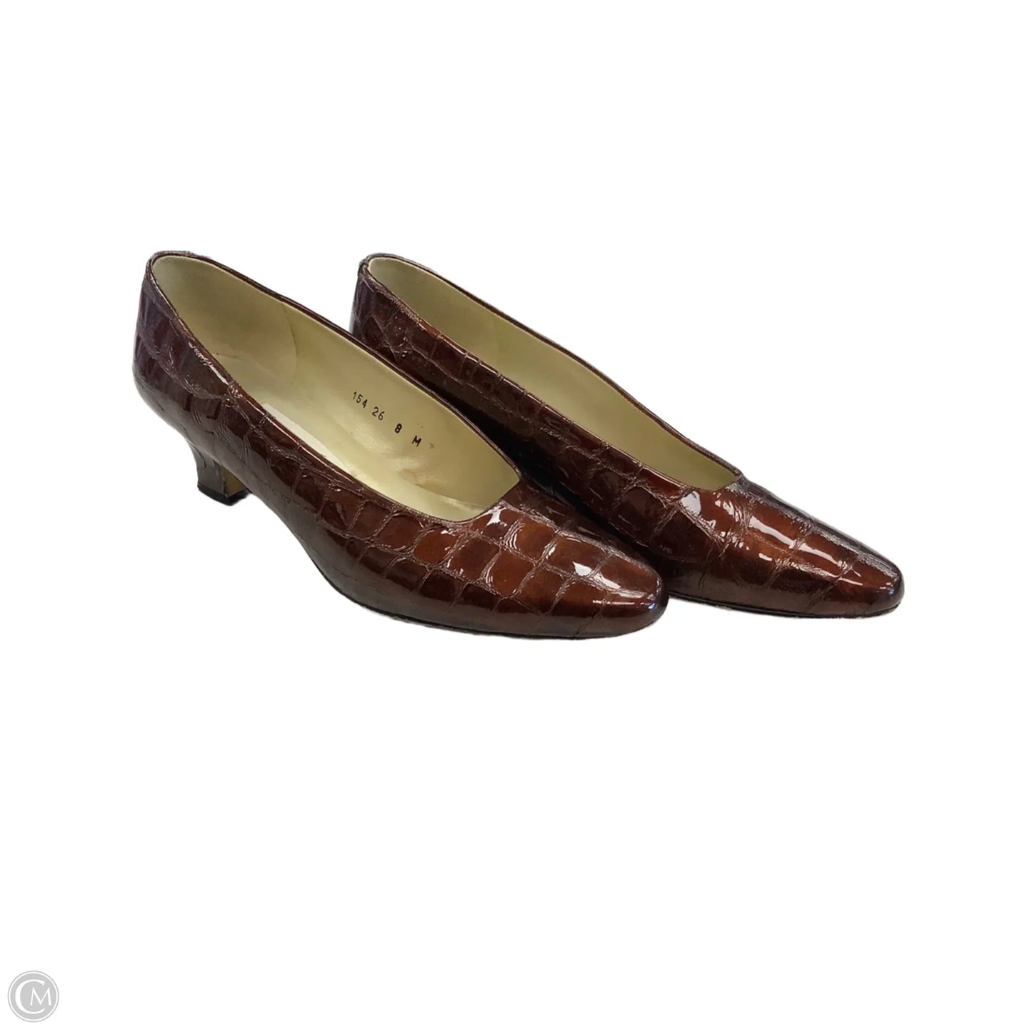 Shoes Heels Kitten By Bandolino In Brown, Size: 9