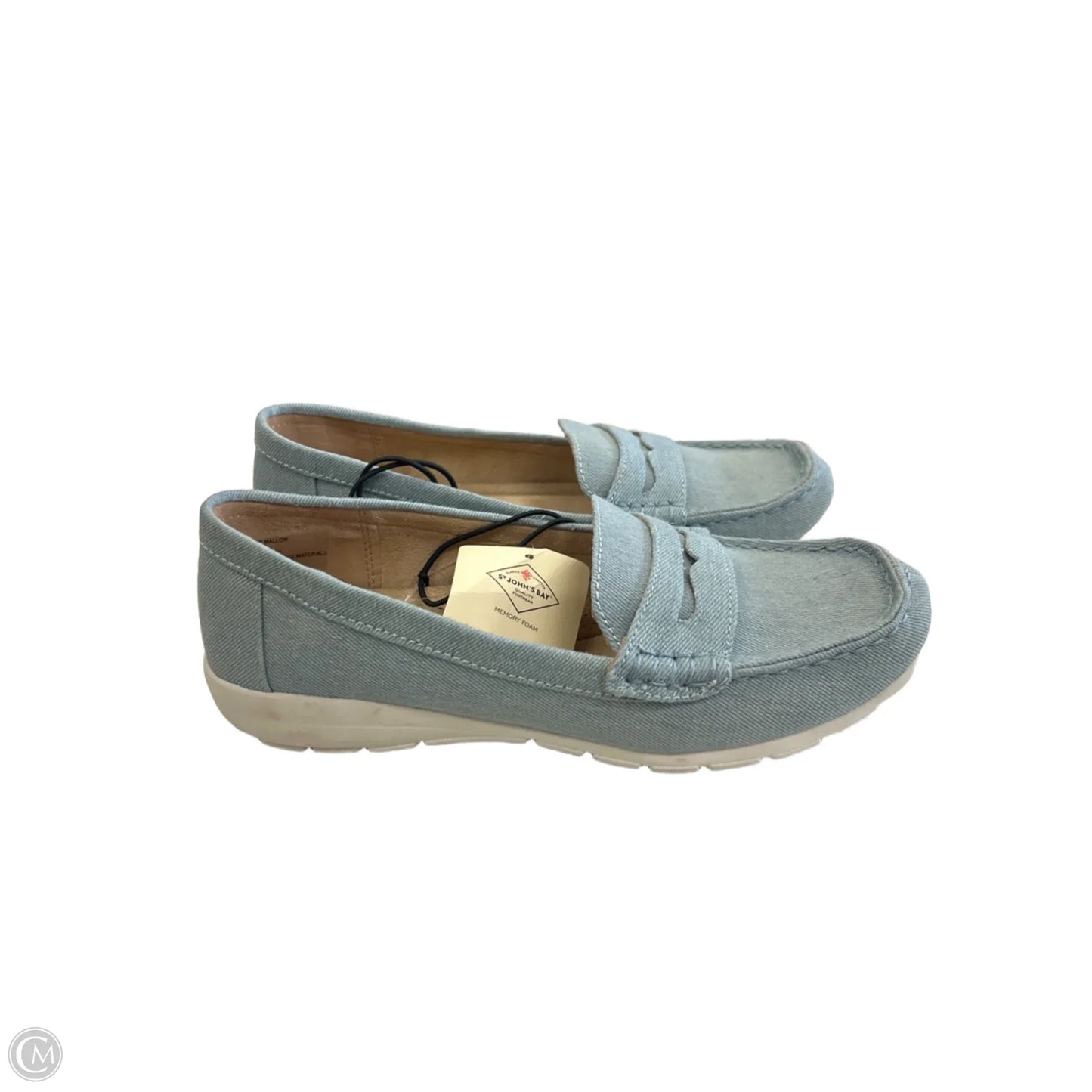 Shoes Sneakers By St Johns Bay In Blue & White, Size: 7.5