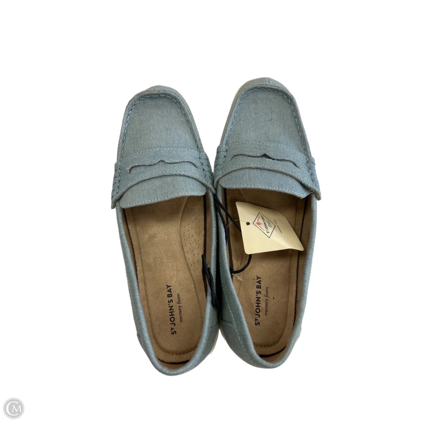 Shoes Sneakers By St Johns Bay In Blue & White, Size: 7.5