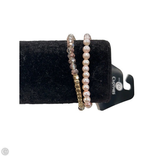 Bracelet Beaded By Clothes Mentor, Size: 02 Piece Set