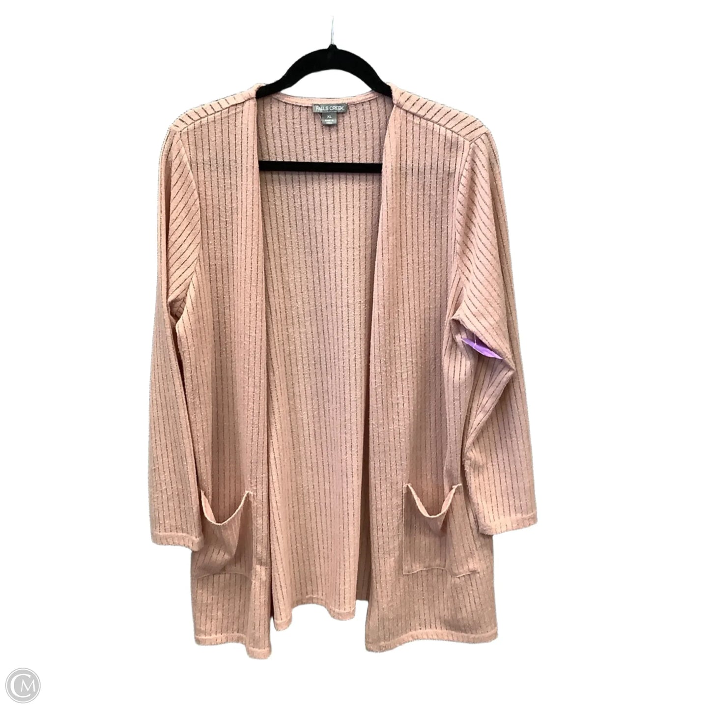 Cardigan By Falls Creek In Pink, Size: Xl
