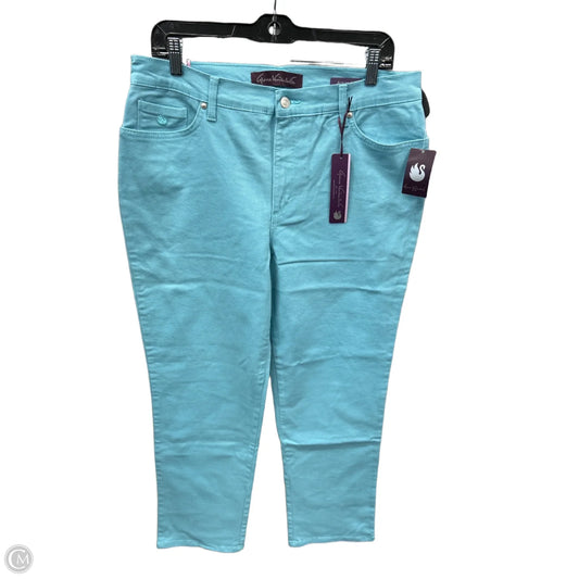Jeans Straight By Gloria Vanderbilt In Blue, Size: 14