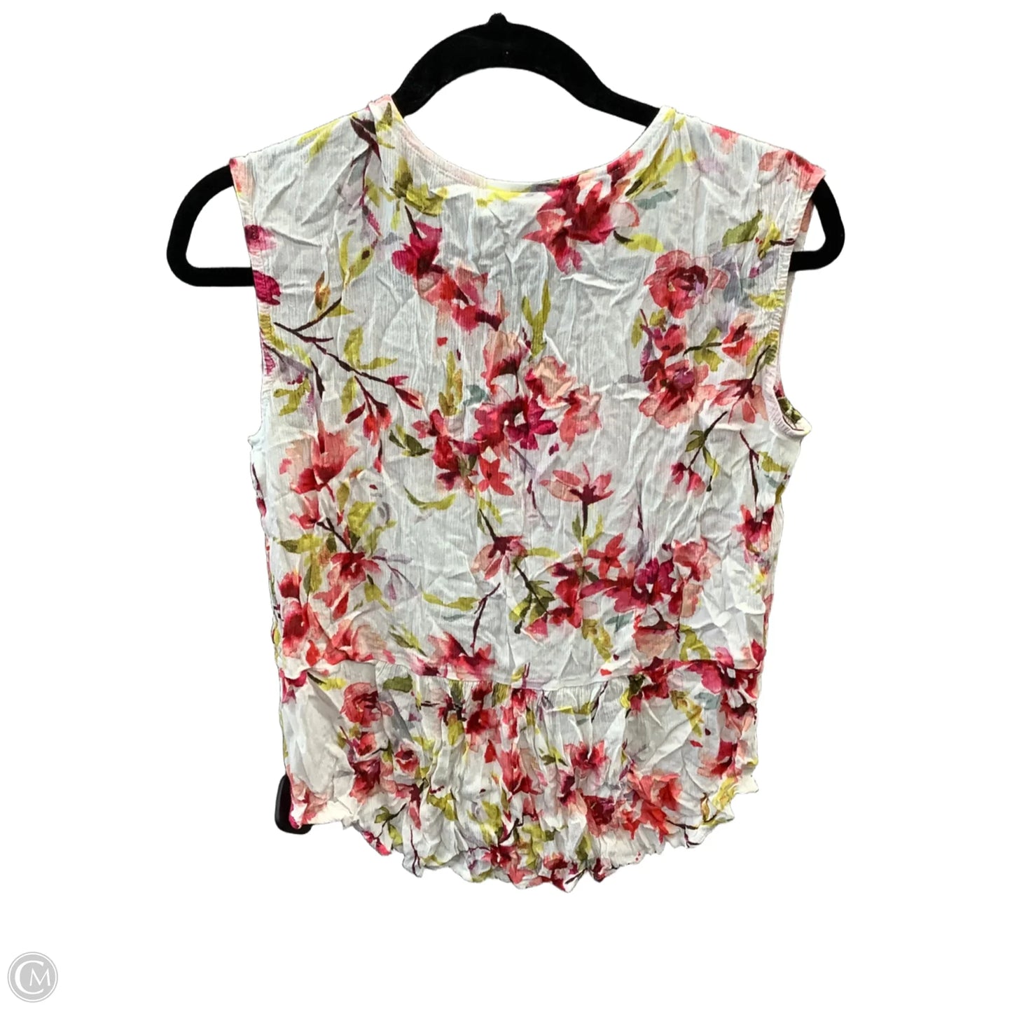 Top Sleeveless By Liz Claiborne In Multi-colored, Size: M