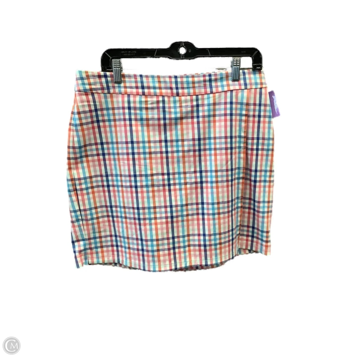 Skort By Talbots In Plaid Pattern, Size: 10