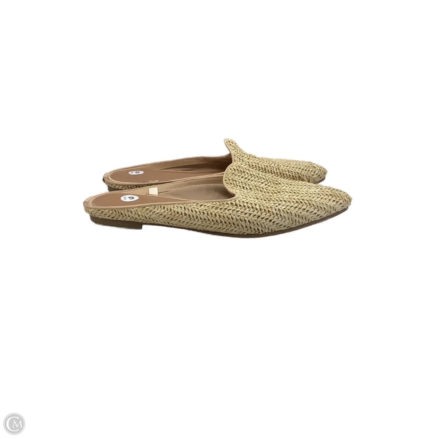Sandals Flats By Universal Thread In Yellow, Size: 10