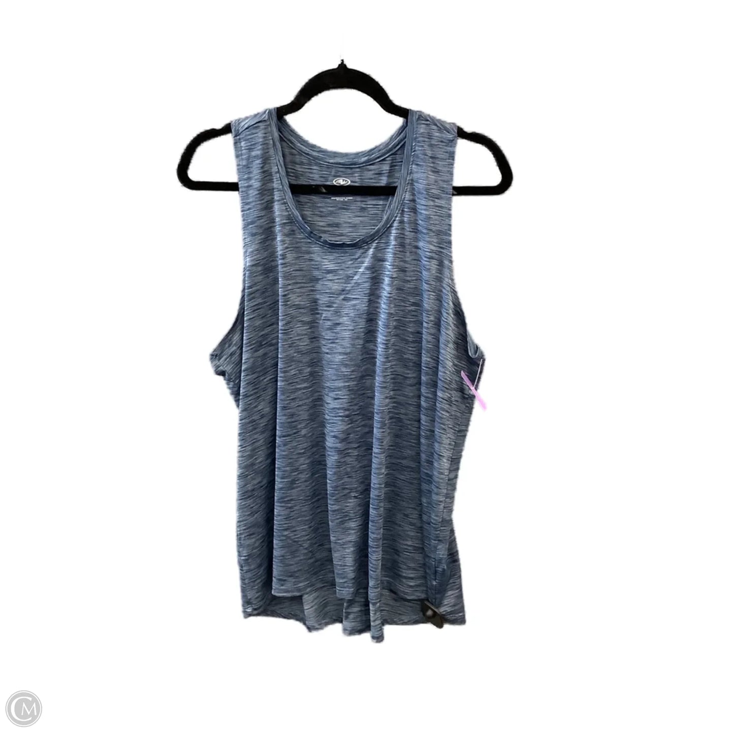 Athletic Tank Top By Athletic Works In Blue, Size: Xxl