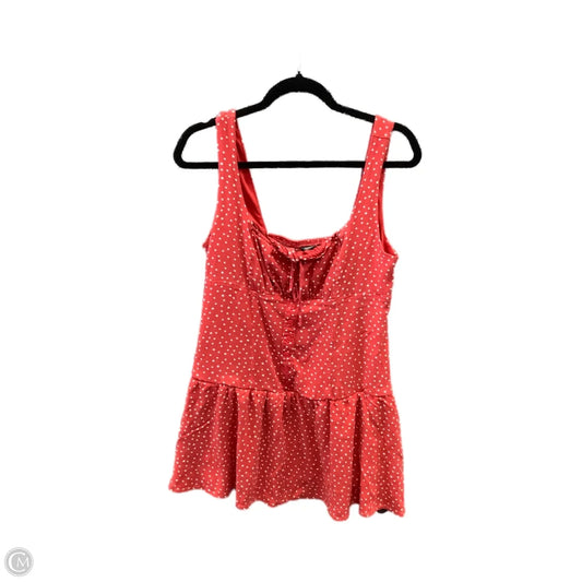 Dress Casual Midi By Wild Fable In Red, Size: L