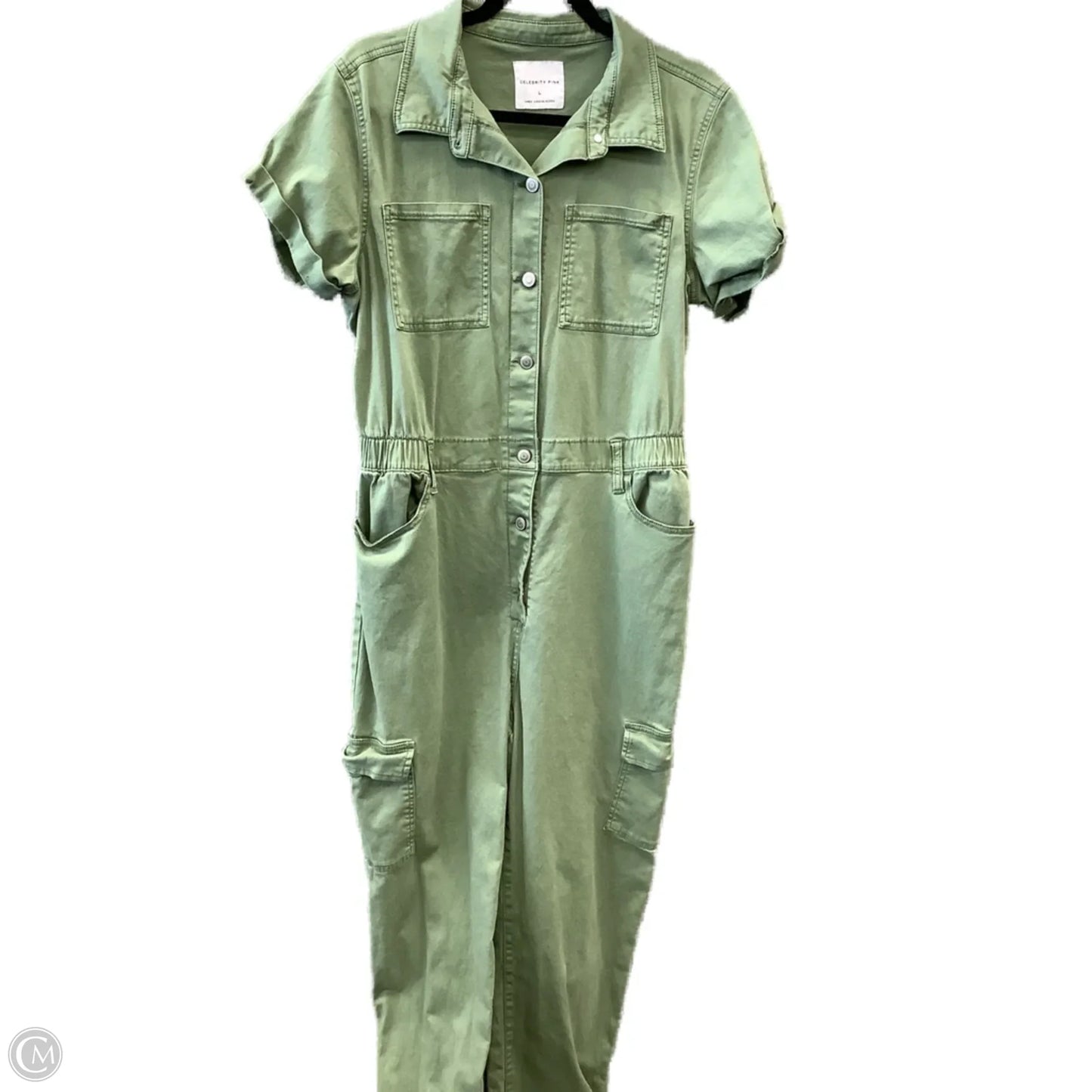 Jumpsuit By Celebrity Pink In Green, Size: L