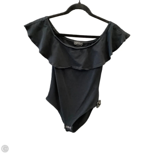 Bodysuit By Topshop In Black, Size: S
