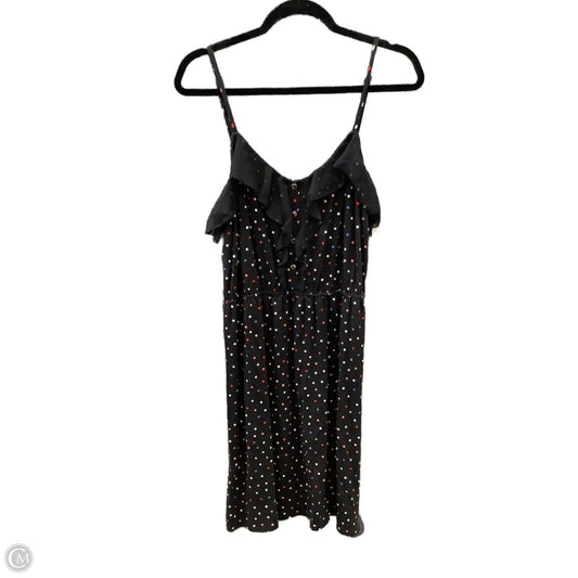 Dress Casual Midi By Elle In Polkadot Pattern, Size: L