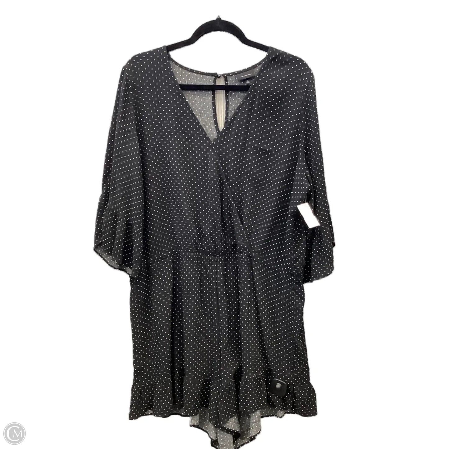 Romper By Who What Wear In Black, Size: Xl