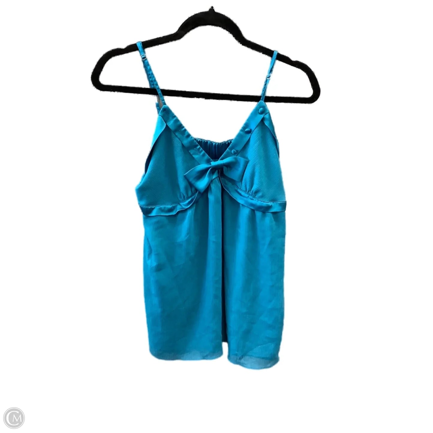 Top Sleeveless By Mix It In Blue, Size: Xlp