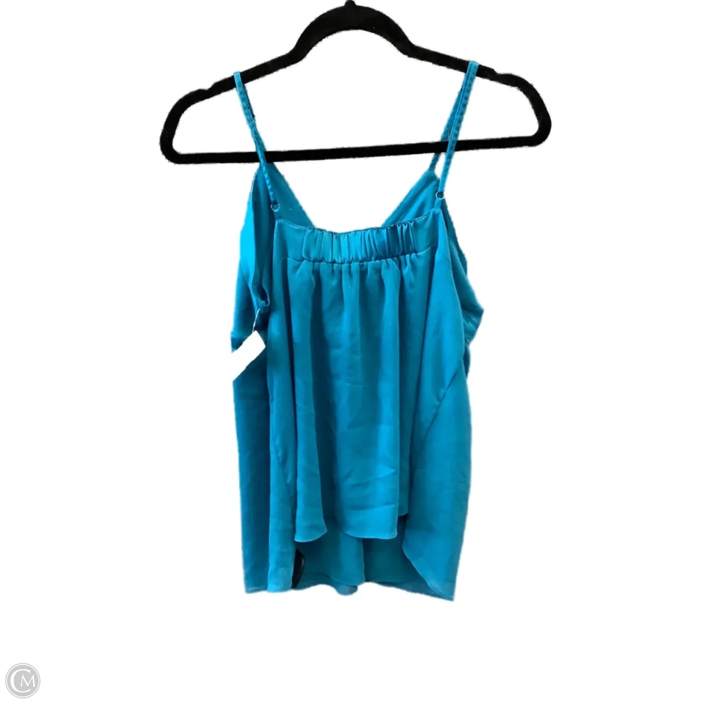 Top Sleeveless By Mix It In Blue, Size: Xlp