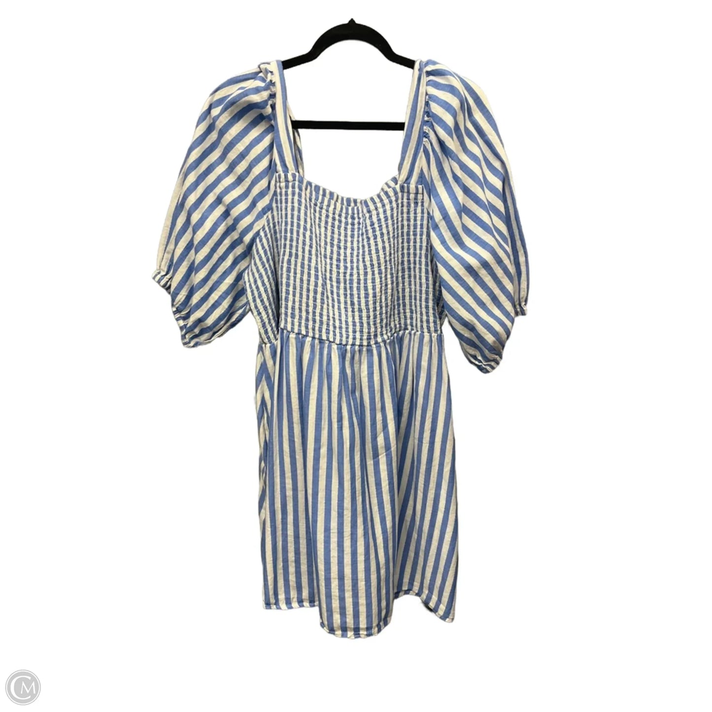 Dress Casual Midi By Ava & Viv In Striped Pattern, Size: 2x