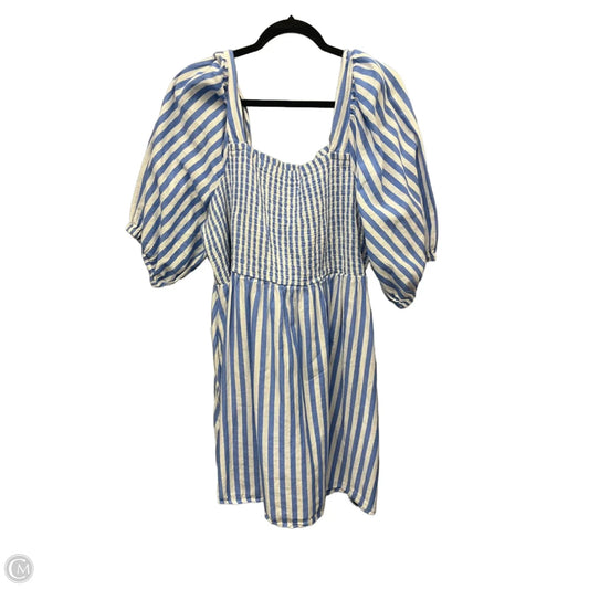 Dress Casual Midi By Ava & Viv In Striped Pattern, Size: 2x