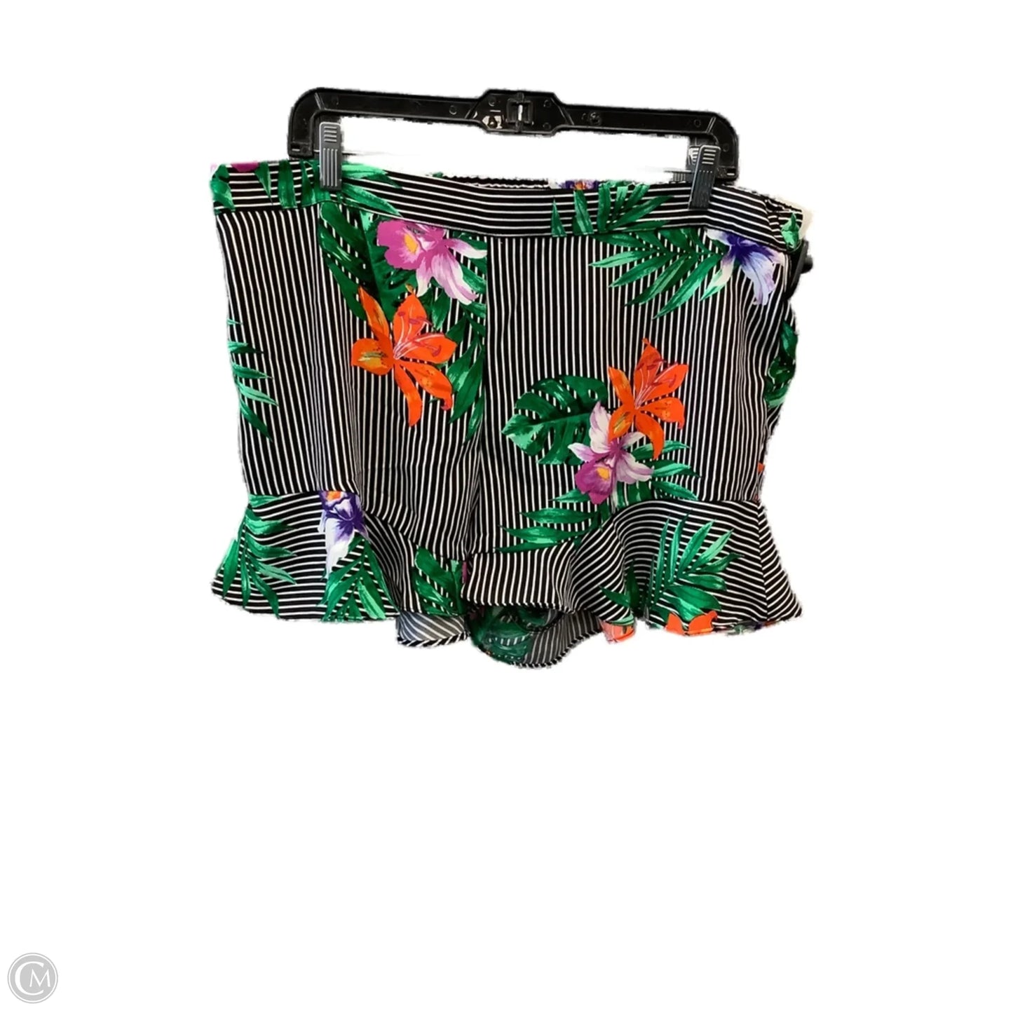 Shorts By Who What Wear In Floral Print, Size: 16