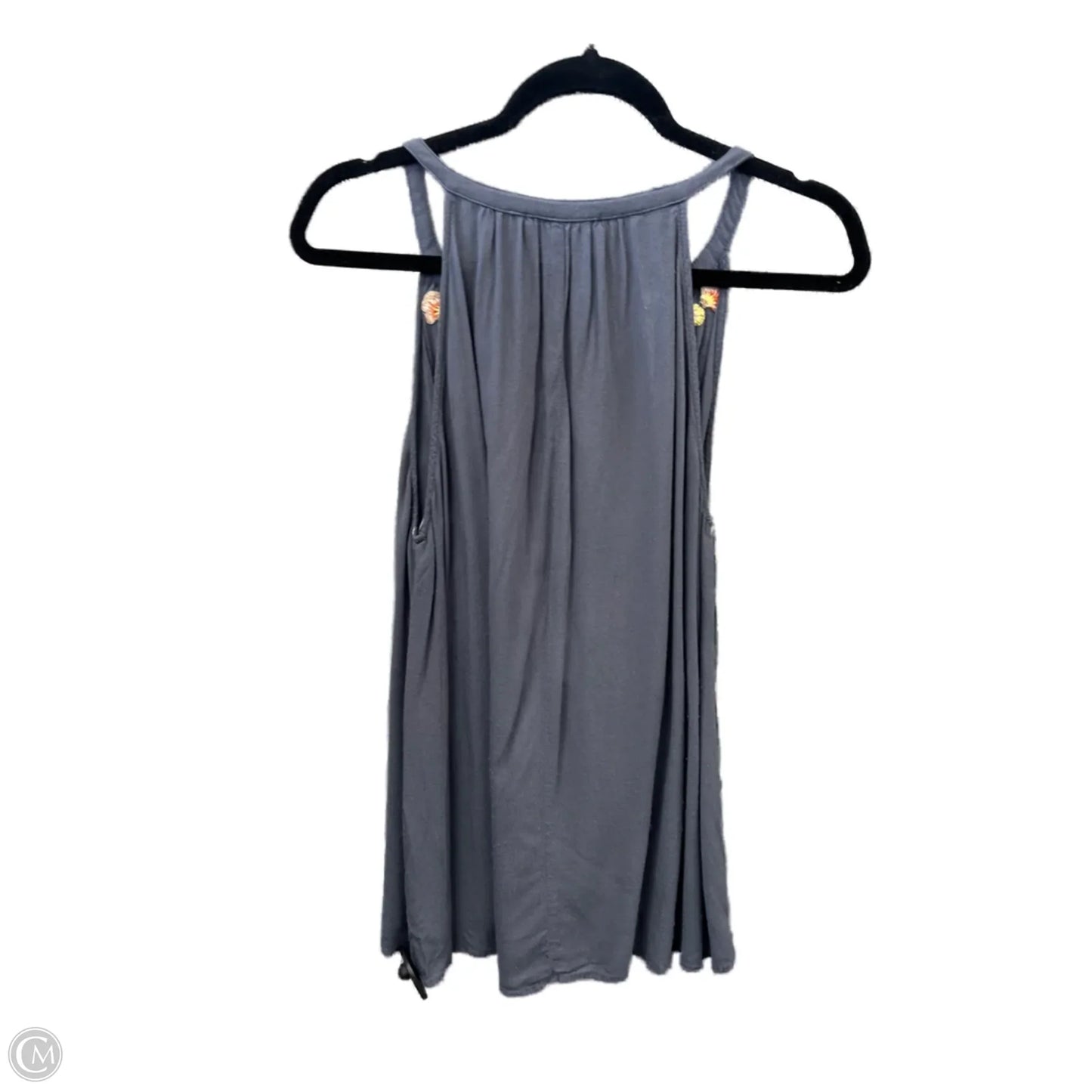 Top Sleeveless By Andree By Unit In Blue, Size: M