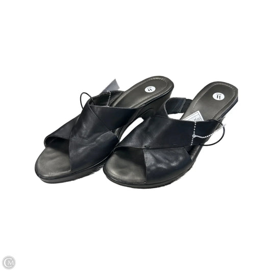 Sandals Heels Block By Naturalizer In Black, Size: 11