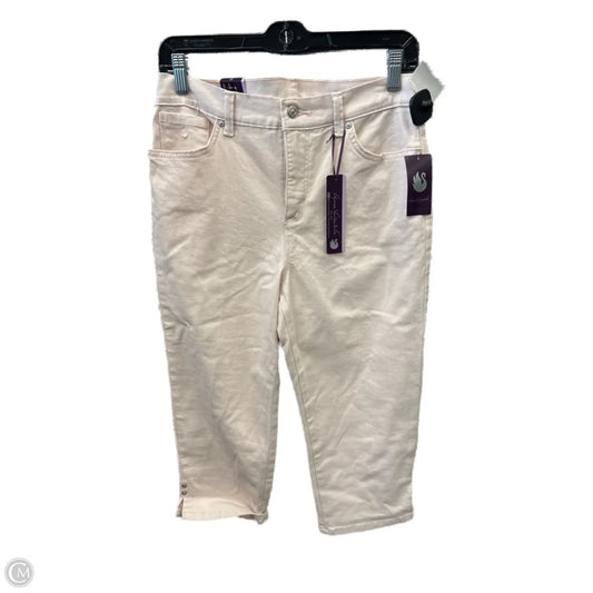 Capris By Gloria Vanderbilt In Pink, Size: 8