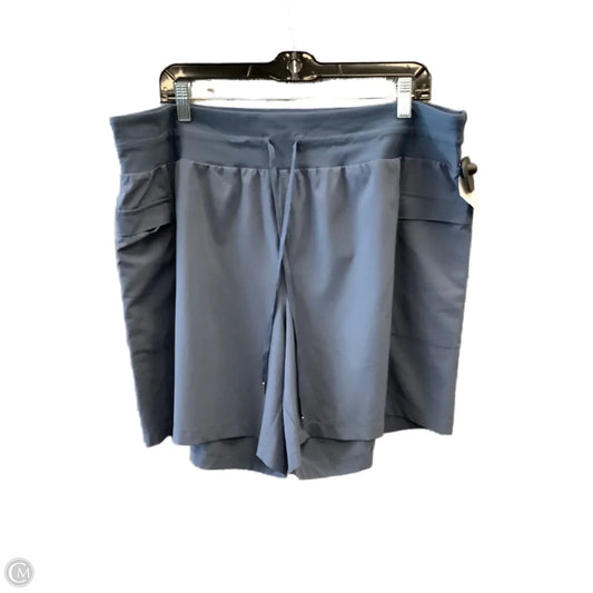 Athletic Shorts By Calia In Blue, Size: Xxl