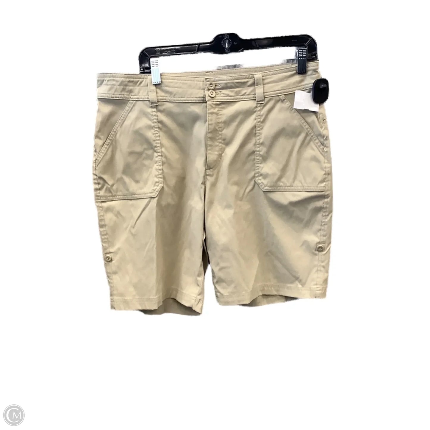 Shorts By Eddie Bauer In Tan, Size: 14