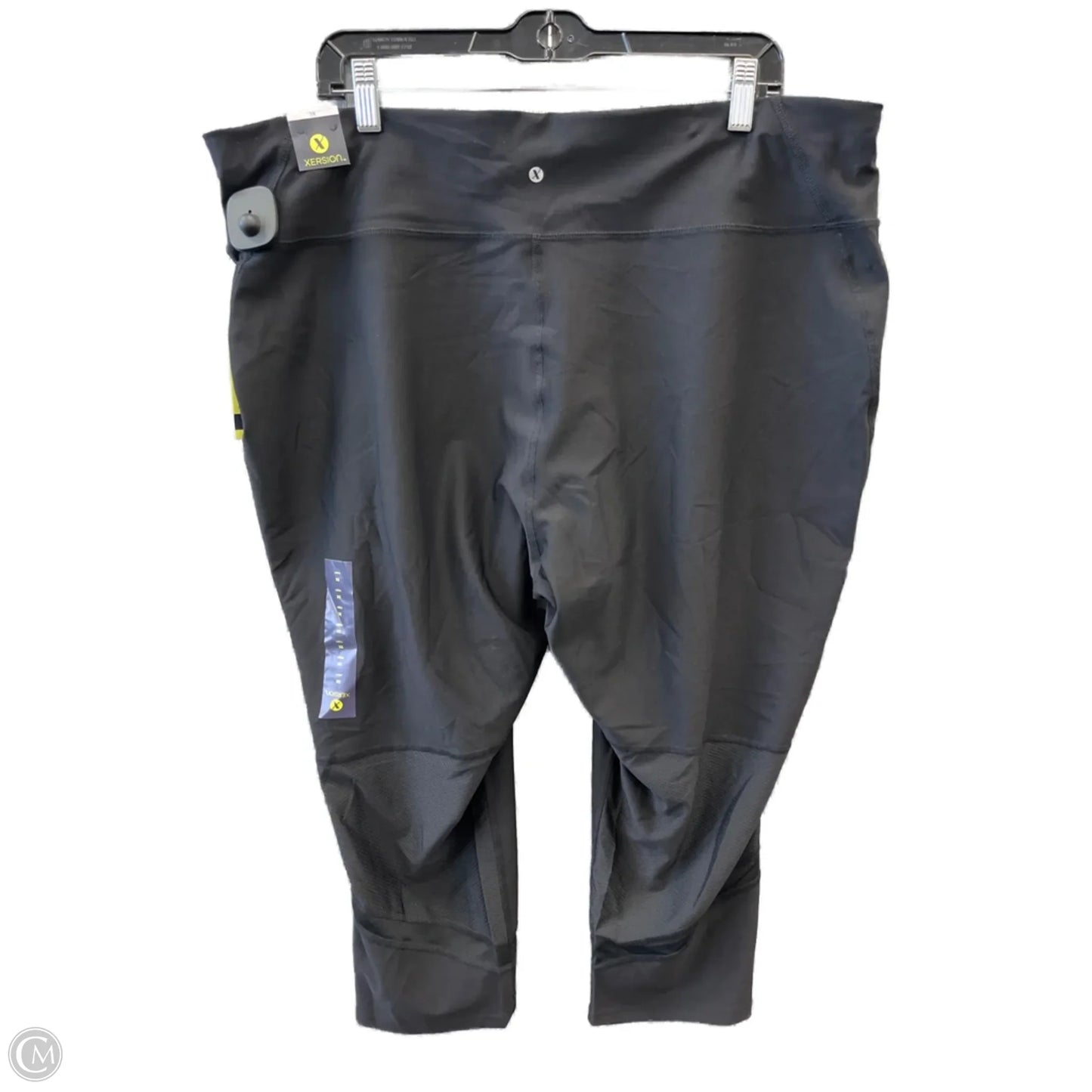 Athletic Capris By Xersion In Black, Size: 3x