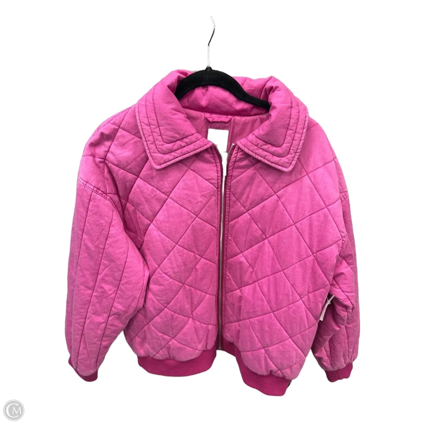 Jacket Puffer & Quilted By Wild Fable In Pink, Size: S