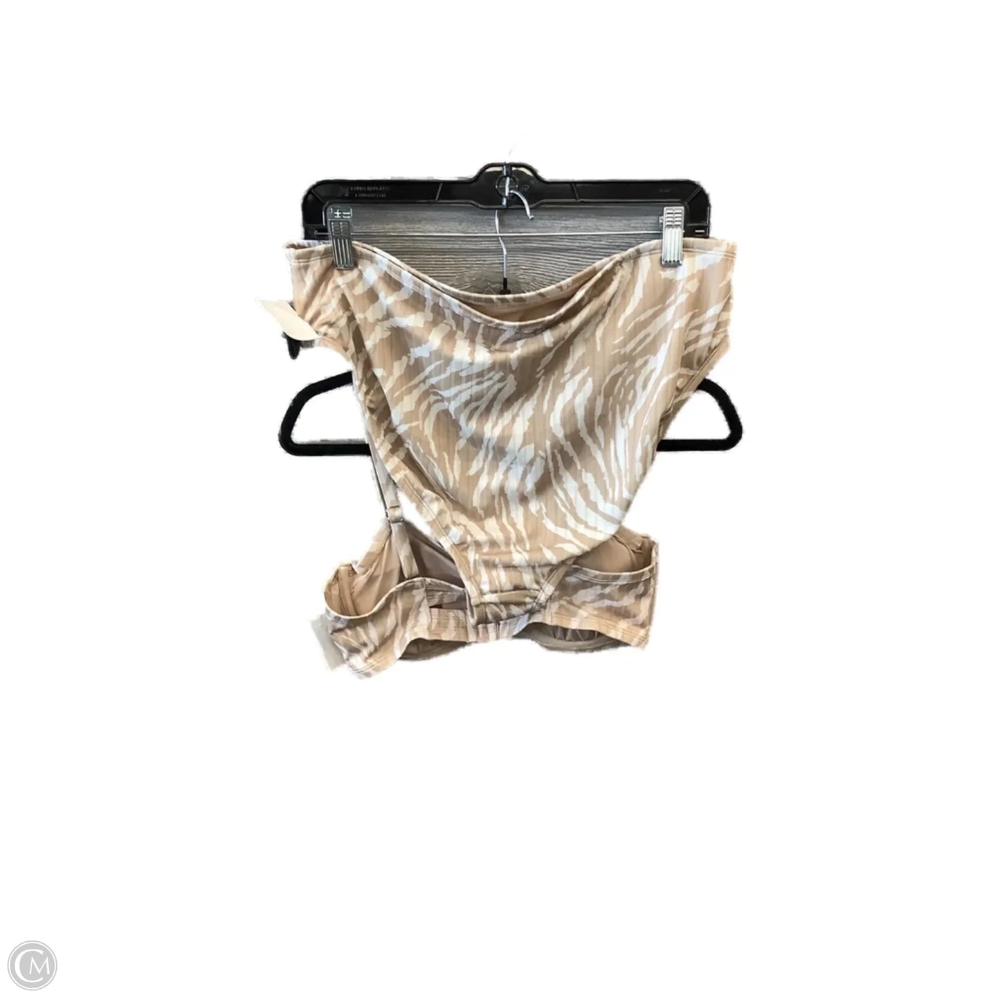 Swimsuit 2pc By Wild Fable In Cream & Tan, Size: Xl