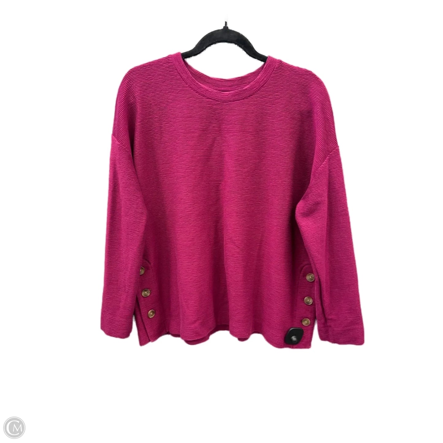 Sweatshirt Crewneck By St Johns Bay In Purple, Size: L