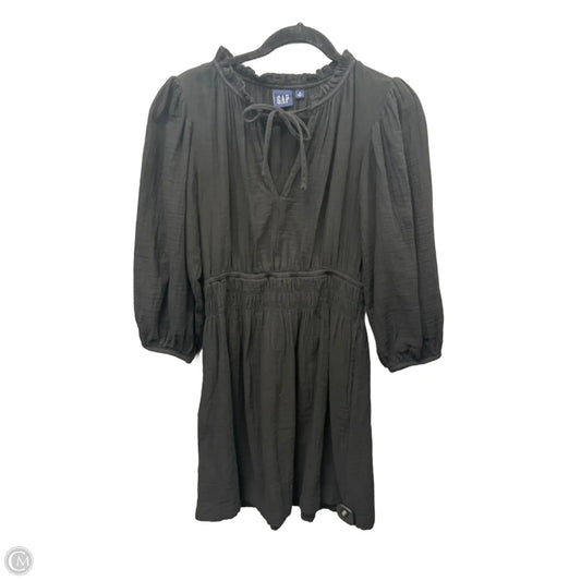 Dress Casual Midi By Gap In Black, Size: S